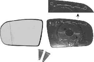 VAN WEZEL 3029838 -  Зеркальное стекло, наружное зеркало